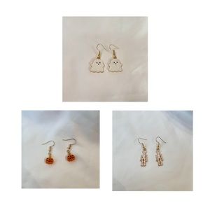 🎃Halloween Earrings Bundle 3 pairs